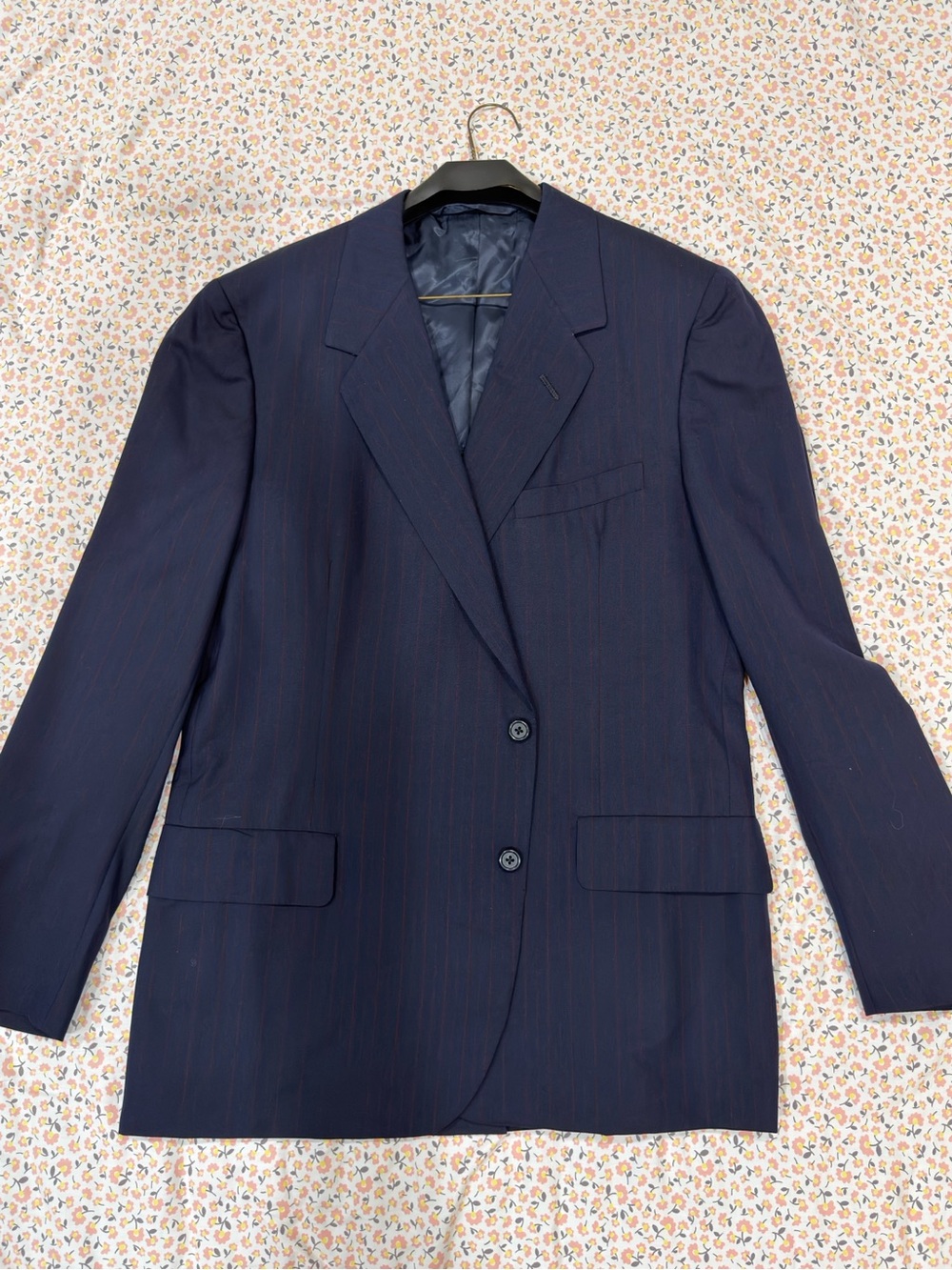 Oxxford Clothes Fifth Avenue Super 100s Wool Blazer EU 52